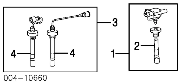 Високовольтні дроти MD338624 Chrysler