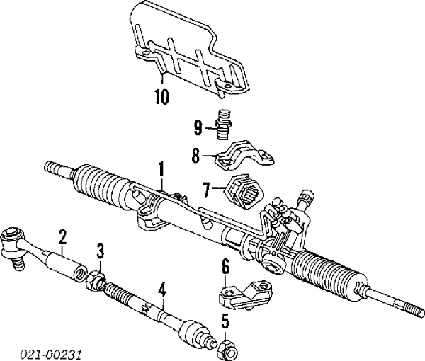Рульова рейка AR9209R AGR