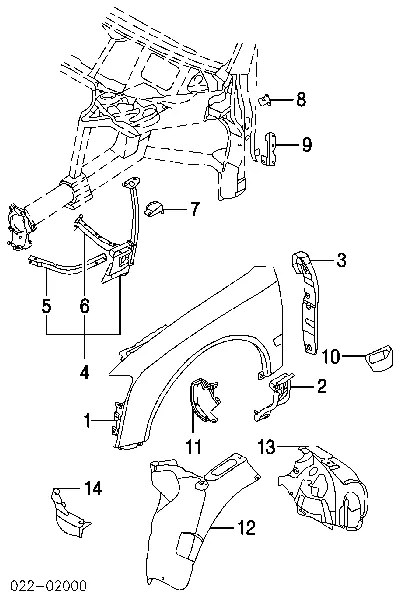 Крила Audi A8 D3
