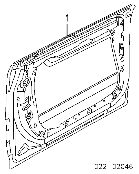 Двері передні ліві Audi A8 D3