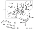 Скло фари правої BMW 63128380190