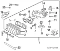 Скло фари правої BMW 63128381328