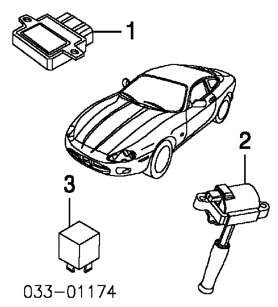 Котушка запалювання LCA1510AB Jaguar
