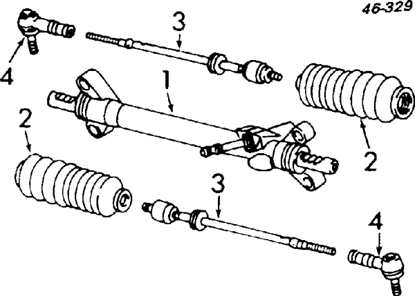 Рульова рейка 1GS7033 GS