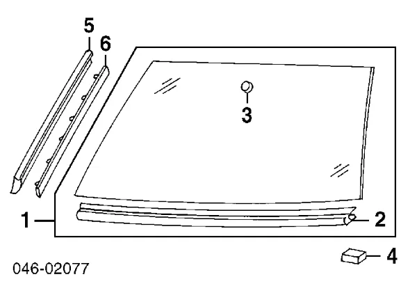 Лобове скло Skoda SuperB I