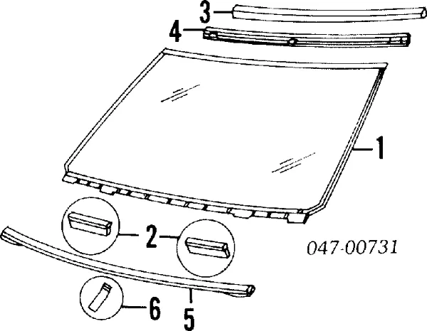 Лобове скло GS9036D11 XYG