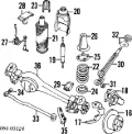 Передній стабілізатор Land Rover Discovery LJ ,LT