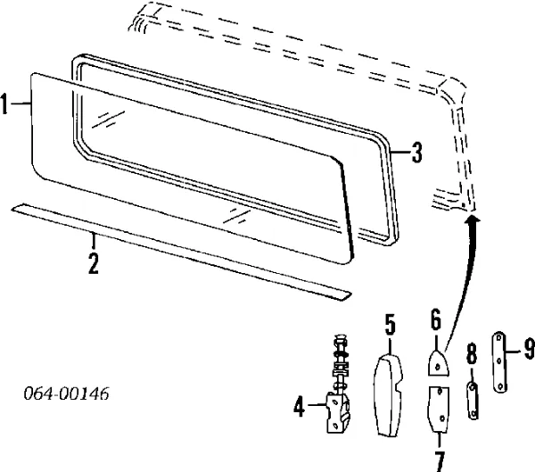 Лобове скло MTC3452 Land Rover