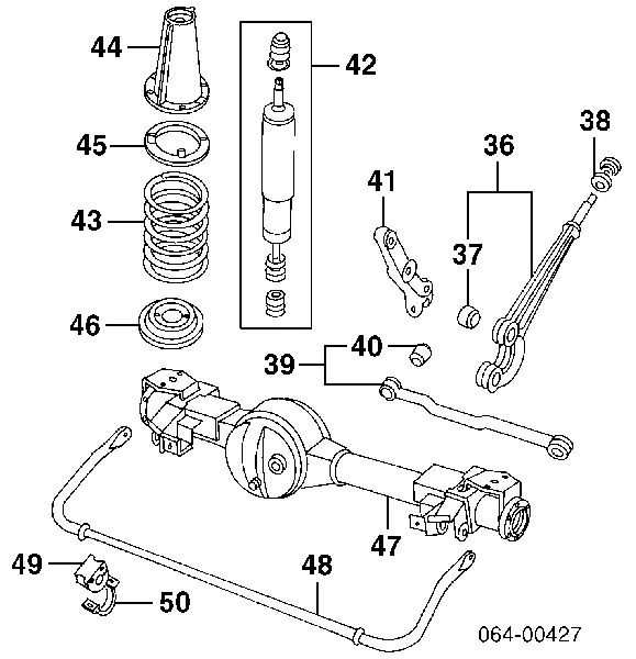 Пружина передня NRC9447 Land Rover