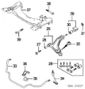 Передній стабілізатор Land Rover Freelander L314
