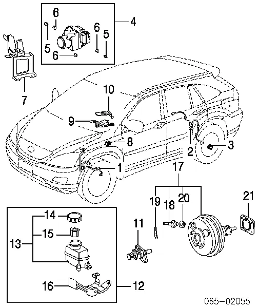 Блок АБС 4405048050 Toyota