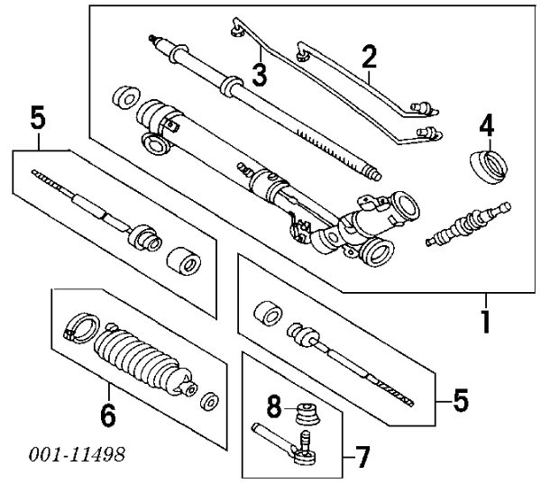 Рульовий наконечник 26057931 General Motors