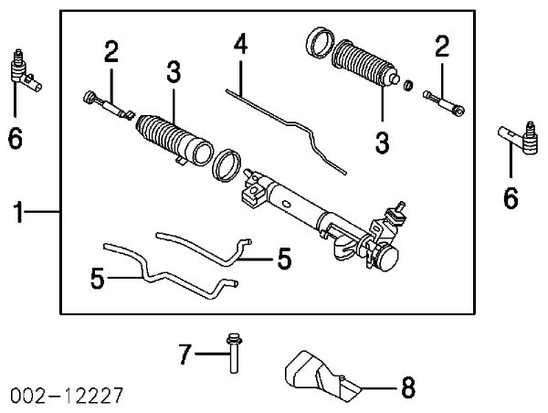 Рульовий наконечник 3F2Z3A130BA Ford