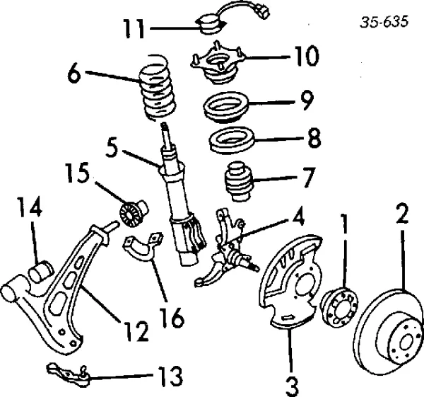 Гальмівні диски передні FB0133251 Mazda