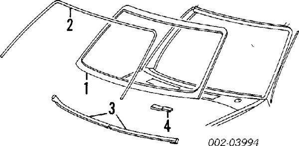 Лобове скло Ford Explorer U2