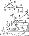 Сайлентблок переднього важеля MAZDA UC8634450B