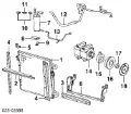Шків компресора кондиціонера MAZDA EC0161L1X