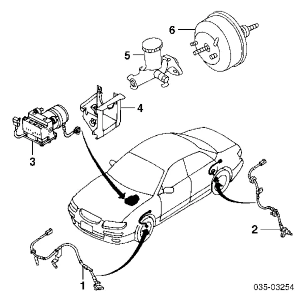 Головний гальмівний циліндр TA014340Z Mazda