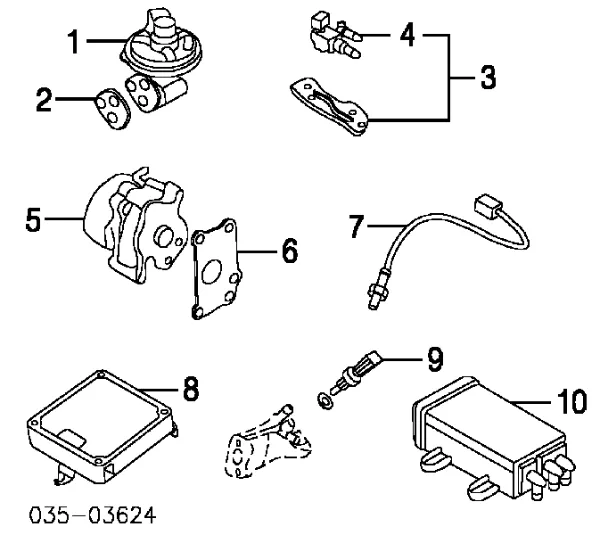 Вакуумний насос Mazda Xedos 9