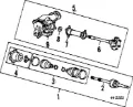 ШРУС зовнішній передній TOYOTA 4346039046