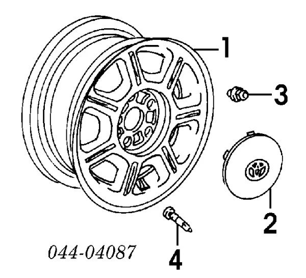 Гайка кріплення колеса Toyota 9094201058 ціна, від