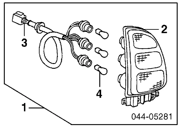 Лівий стоп 8156142050 Toyota