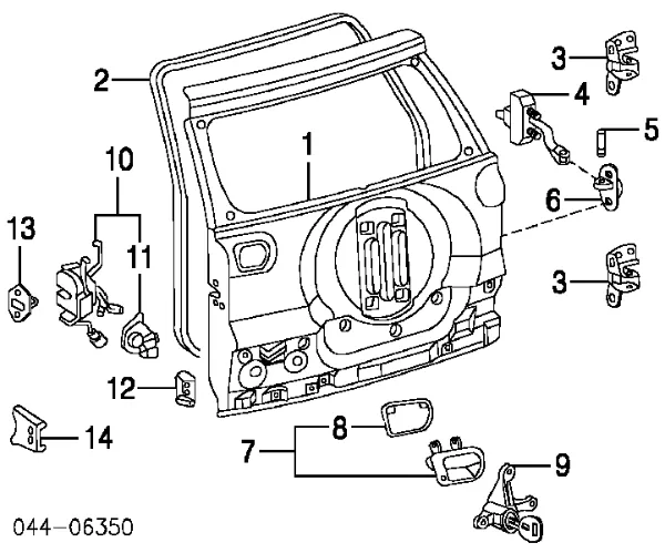  6911042100 Toyota