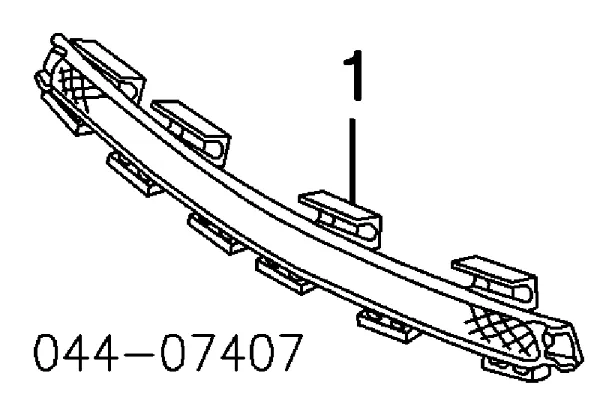 Решітка радіатора 531112B060 Toyota