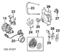Ремінь генератора FORD 7L5Z8620A