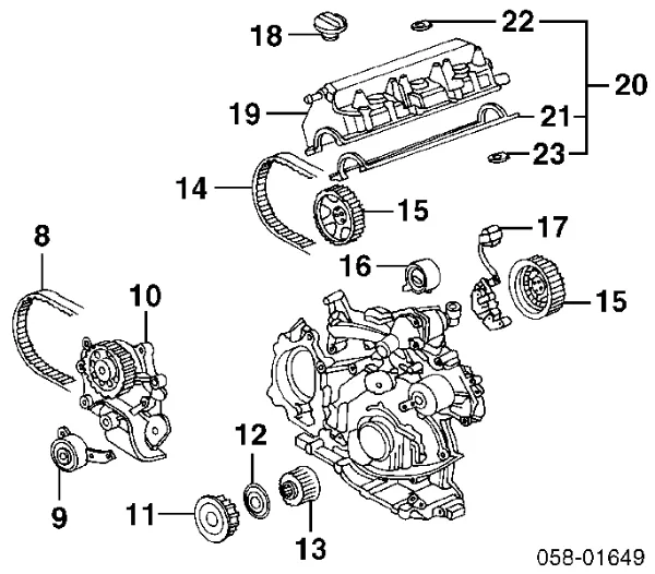  37840PY3026 Honda