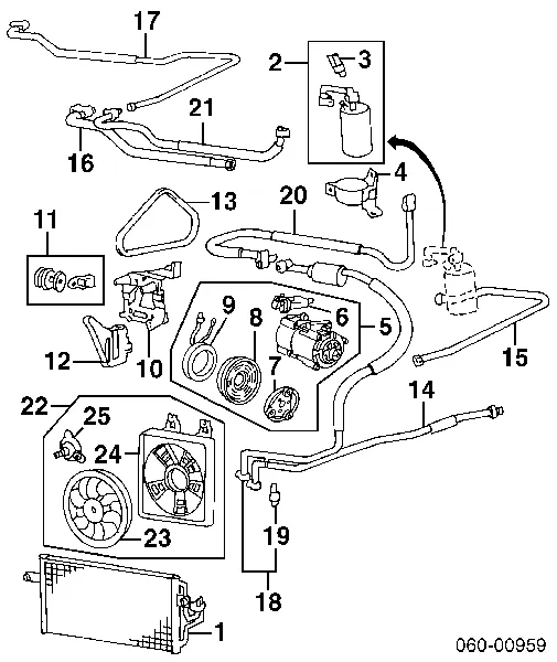 Компресор кондиціонера F500AFSAA04 HCC