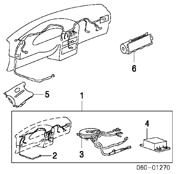 Шлейф керма RP9349038001 Resqparts