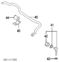 Передній стабілізатор Hyundai Sonata EU4