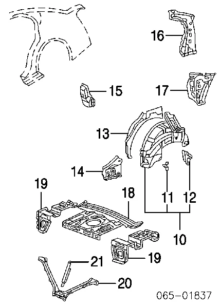  6166730101 Toyota