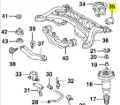 Сайлентблок задньої балки TOYOTA 5227548010