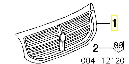 Решітка радіатора 3130051 Polcar
