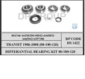 Ремкомплект диференціалу заднього моста DP GROUP DS1422
