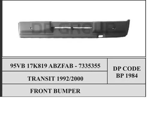 Передній бампер PFD04166BA Signeda