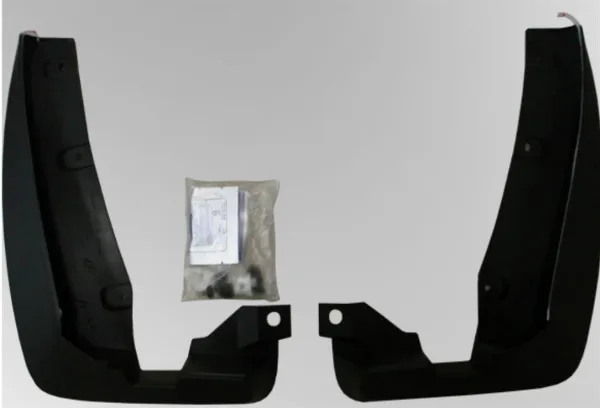 Бризговики передні Renault Koleos HY0