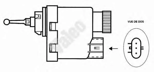 Купити Коректор фар Opel Astra F 51, 52, F35, M35