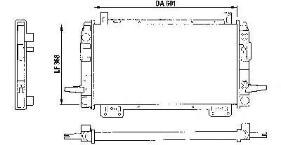 Радіатор 730118 VALEO
