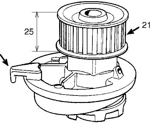Помпа VKPC85406 SKF