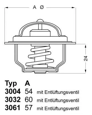 Термостат 303280 Wahler