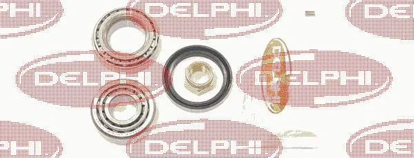 Підшипник маточини задньої, зовнішній BK467 Delphi