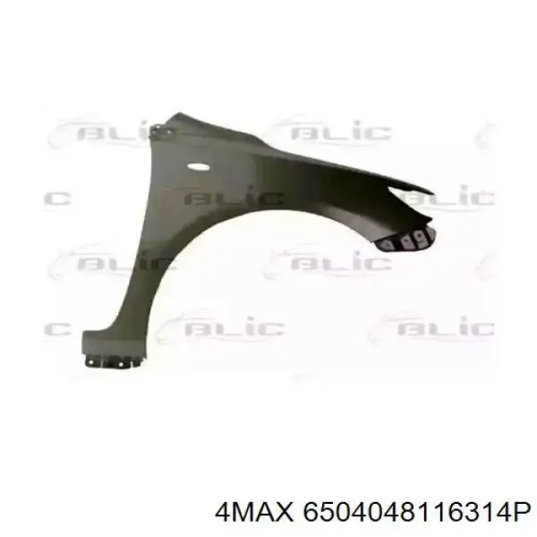 Крило переднє ліве PTY10254AL Signeda