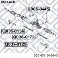 Рульова рейка Lexus RX AGL10, GGL15, GYL15