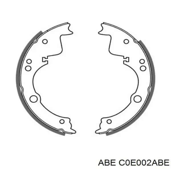 Колодки гальмові задні, барабанні 1906350 Fiat/Alfa/Lancia