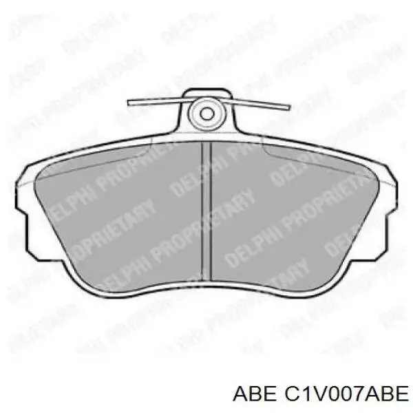 Передні тормозні колодки D645E Intelli