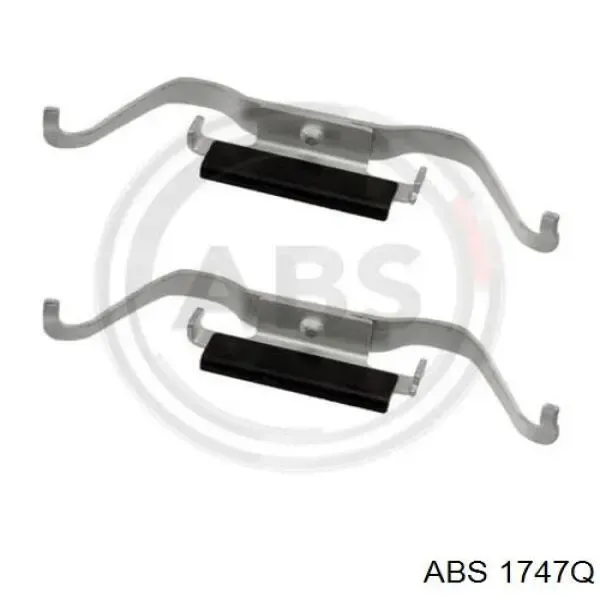 Комплект пружинок кріплення дискових колодок, передніх QB1091747 Quick Brake