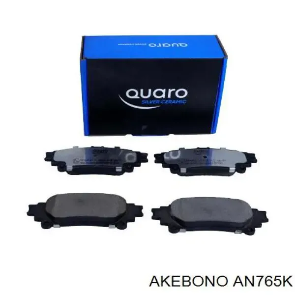 Задні гальмівні колодки AN765K Akebono